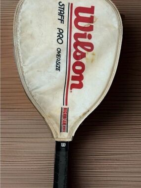 VTG Wilson Staff Pro Oversize Tennis Racket with Cover/Racquet High Beam Series